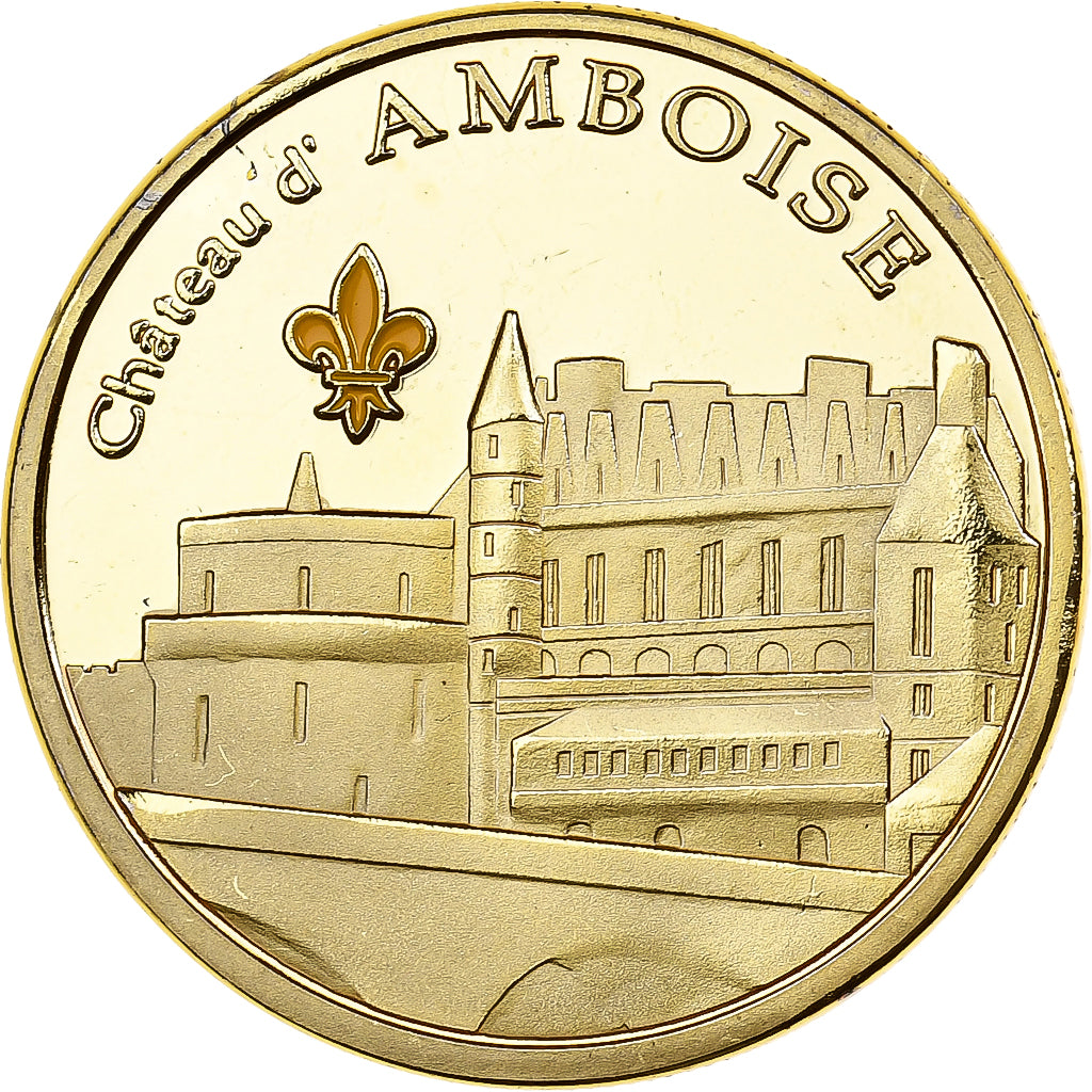 Frankrijk, Token, 37/ Château d'Amboise, Copper-nickel, Souvenirs et