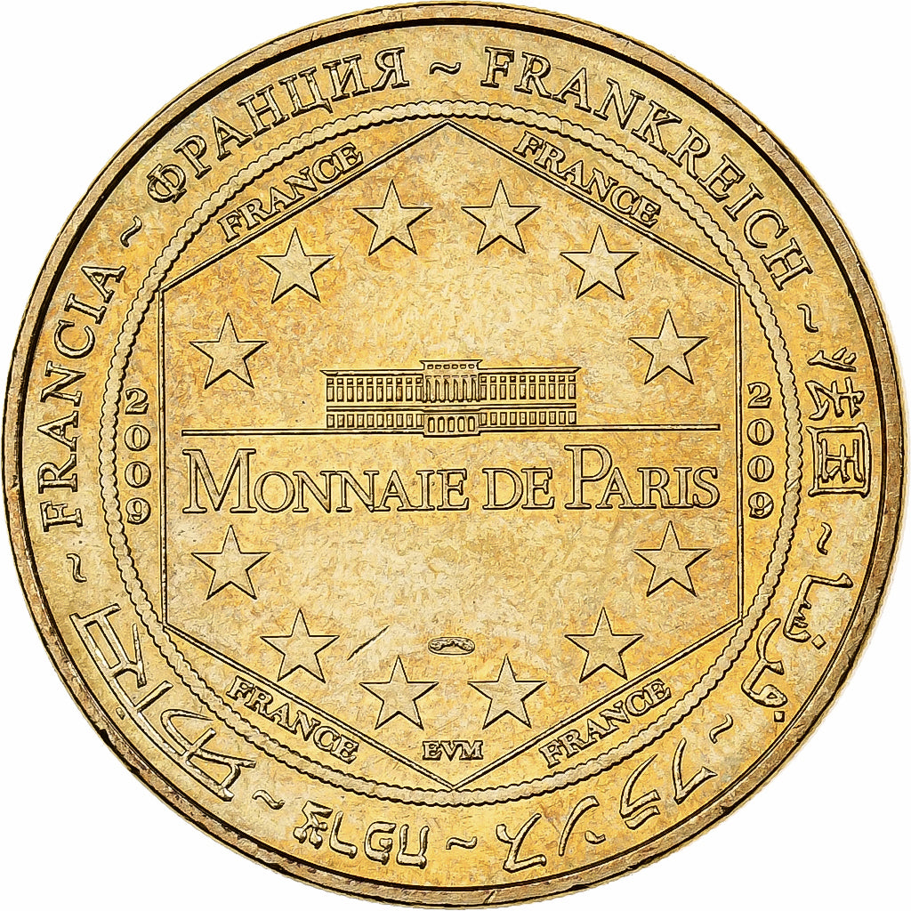 France, Jeton, Le Mont-Saint-Michel - La mère Poulard n°1, 2009, Cupro-nickel