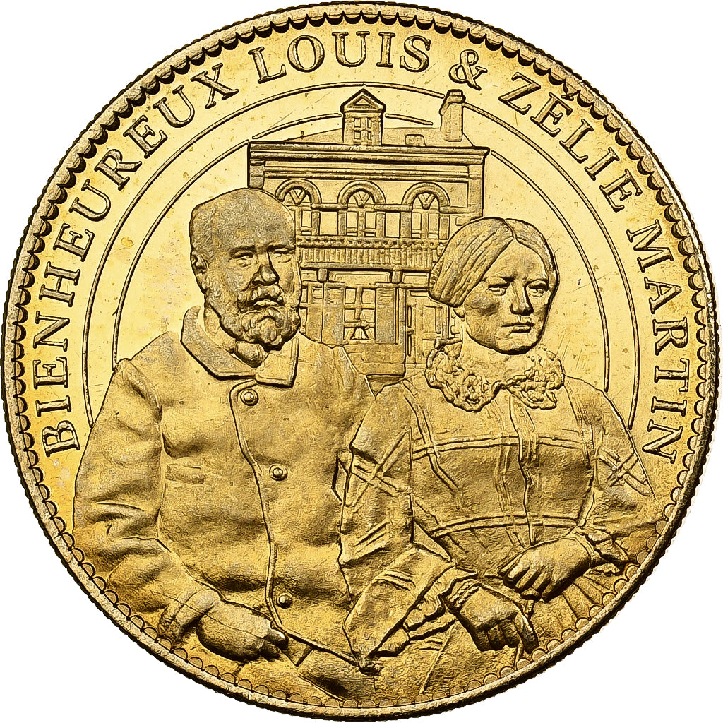 Frankrijk, Token, Lisieux -  Basilique - Louis et Zélie Martin, 2013