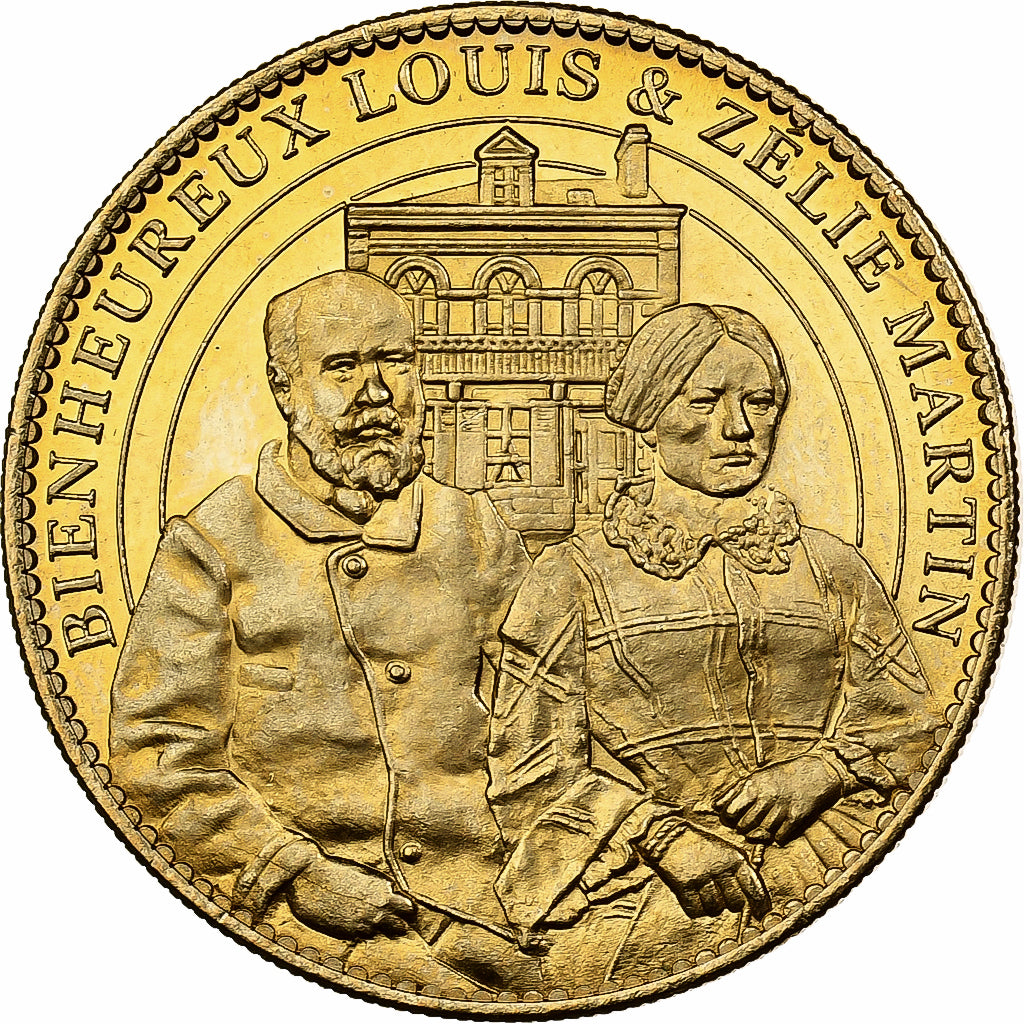 France, Token, Lisieux -  Basilique - Louis et Zélie Martin, 2013