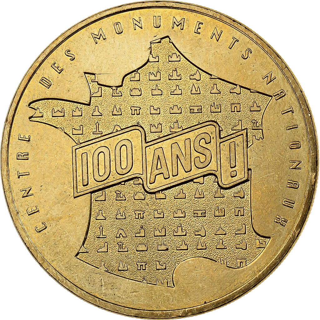 France, Jeton, Paris - Centre des monuments nationaux - 100 ans, 2014