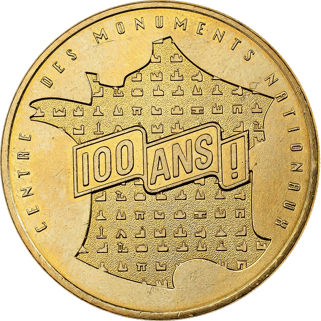 Frankreich, betaalpenning, Paris - Centre des monuments nationaux - 100 ans