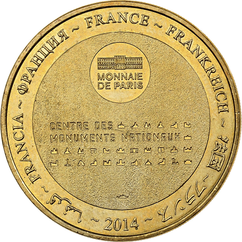 França, Token, Paris - Centre des monuments nationaux - 100 ans, 2014