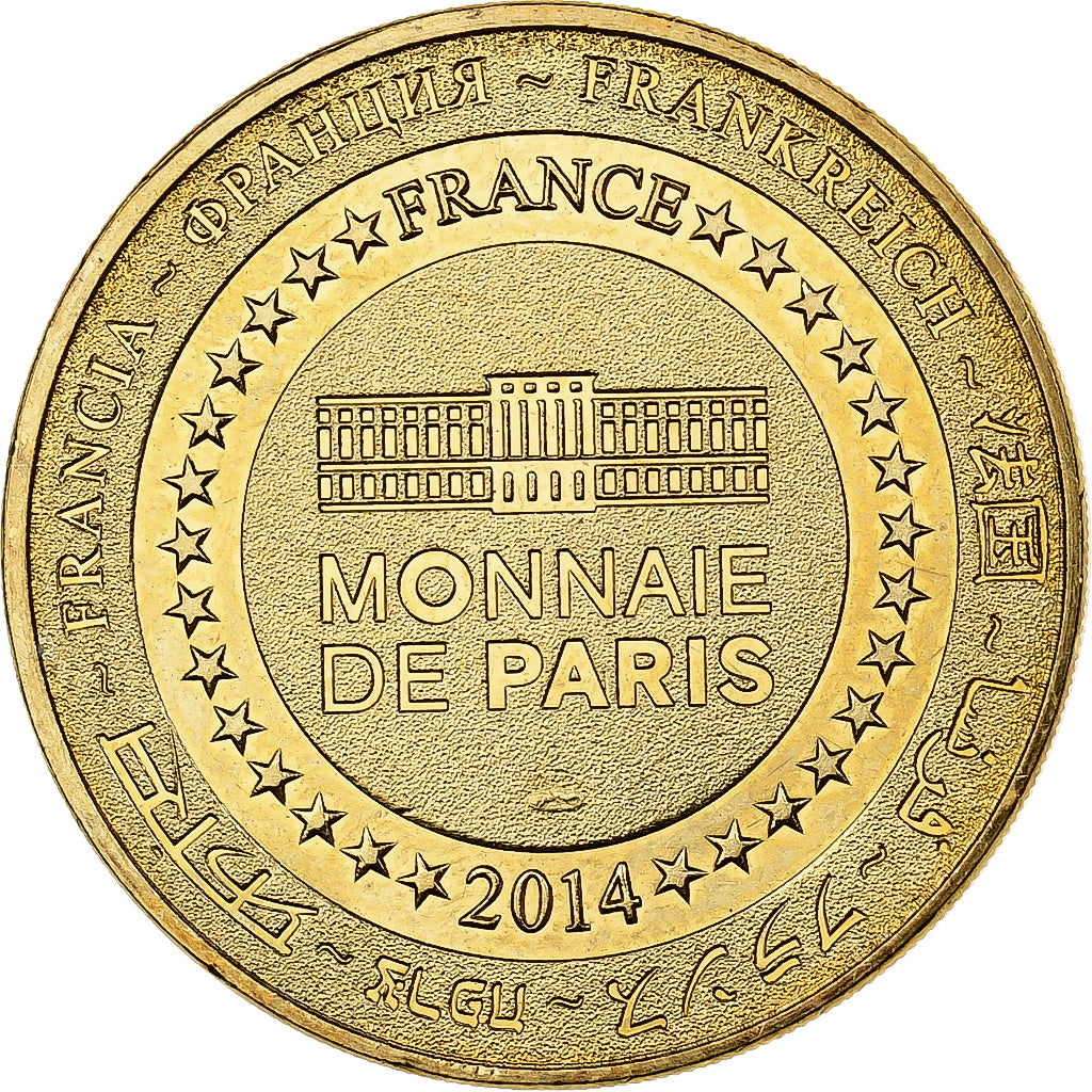 France, Jeton, Paris - Musée Grévin - Colonne Jackson, 2014, Cupro-nickel