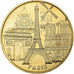 Frankreich, betaalpenning, Monuments de Paris, 2014, Copper-nickel Aluminium