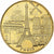 France, Token, Monuments de Paris, 2014, Copper-nickel Aluminium, MDP, MS(63)
