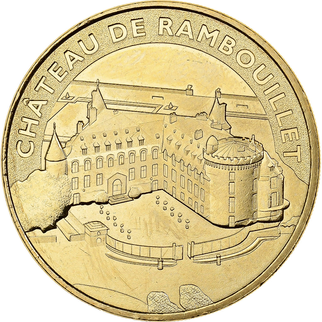 Francja, Token, 78/ Château de Rambouillet, 2014, Miedzionikiel Aluminium