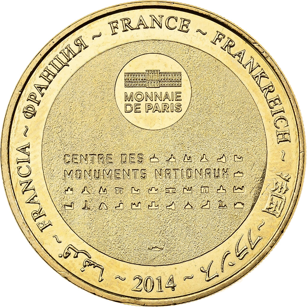 Francja, Token, 78/ Château de Rambouillet, 2014, Miedzionikiel Aluminium