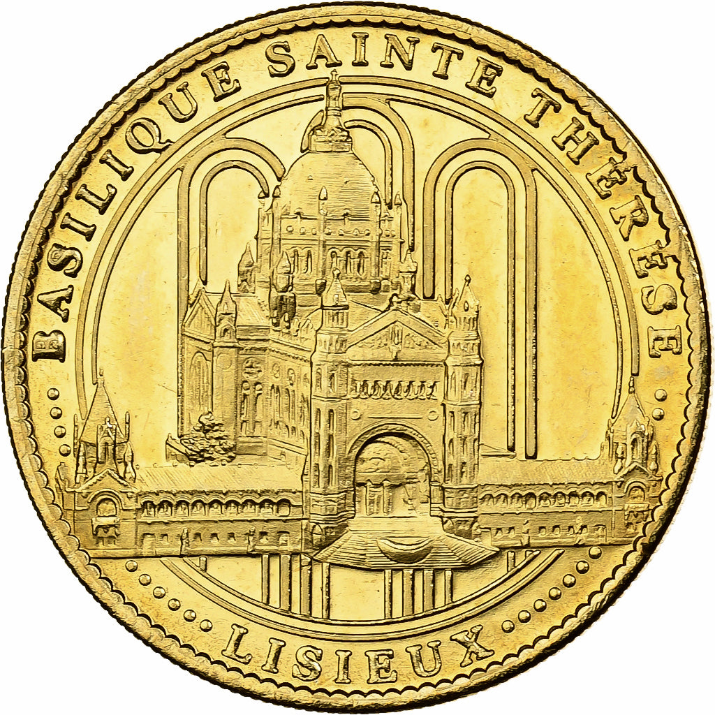 France, Token, Lisieux - Basilique Ste Thérèse, 2013, Copper-nickel Aluminium