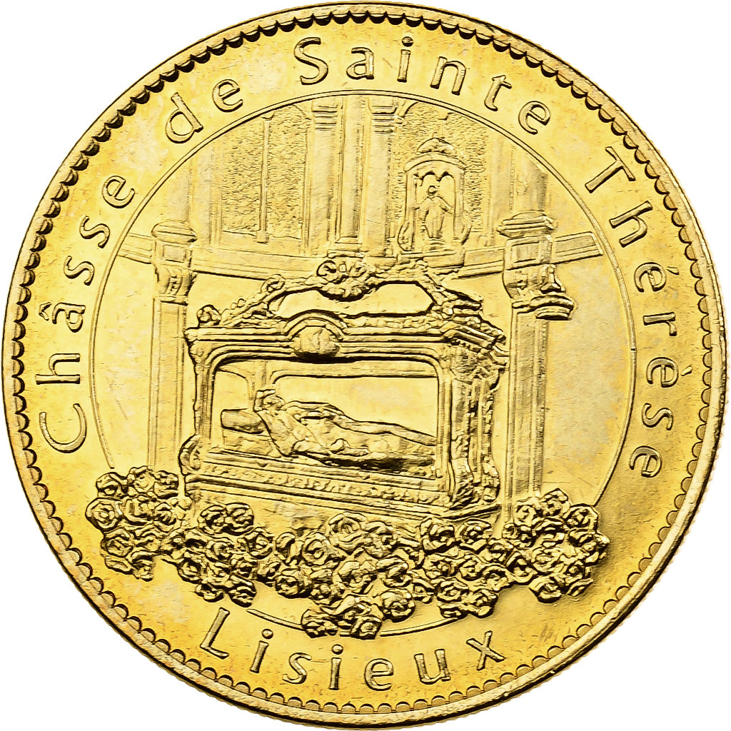 Frankreich, betaalpenning, Lisieux - Basilique - Chasse de Sainte-Thérèse