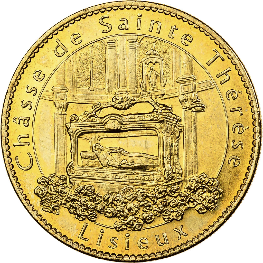 Frankreich, betaalpenning, Lisieux - Basilique - Chasse de Sainte-Thérèse