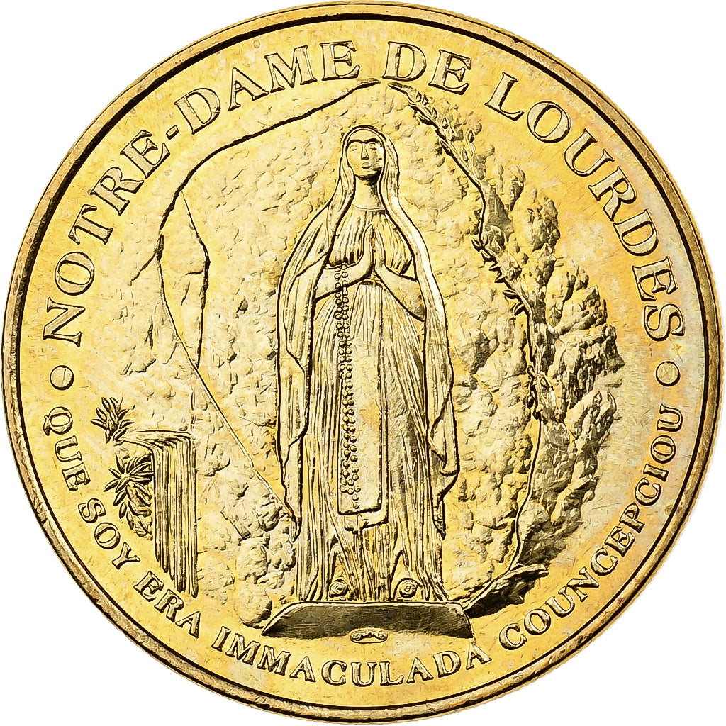 Francja, Token, Lourdes - Le chemin de Bernadette, 2009, Miedzionikiel