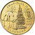 Vaticano, Token, Jean-Paul II, Lourdes, 2004, Cobre-Níquel Dourado, AU(55-58)