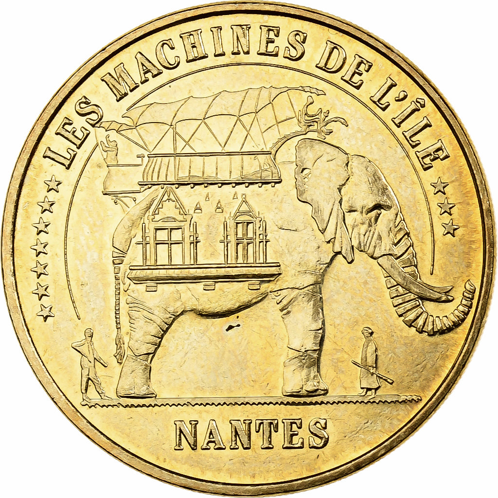 Frankreich, betaalpenning, Nantes -  Les machines de l'ile n°1, 2010