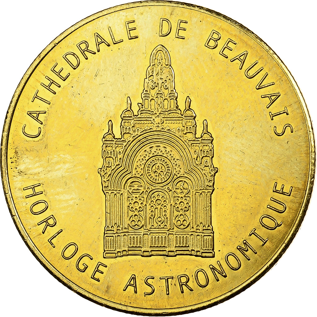 França, Token, Cathédrale de Beauvais, Horloge Astronomique, Cuproníquel