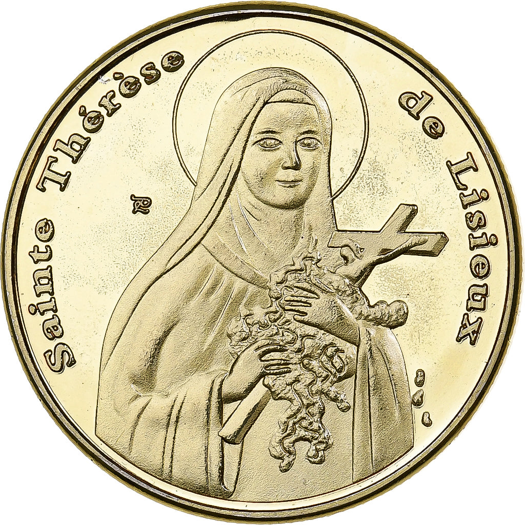 Frankrijk, Token, Lisieux - Les Buissonnets, Copper-nickel Aluminium, PR