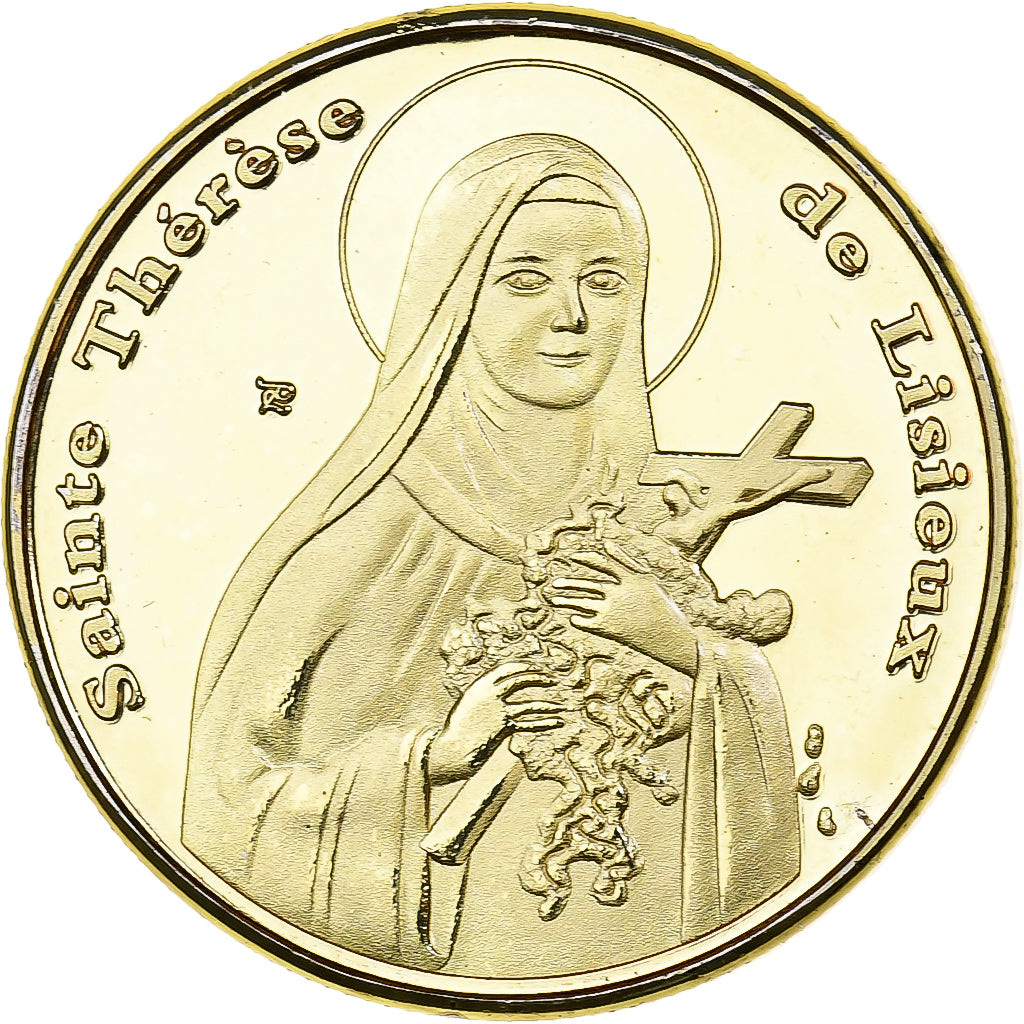 France, Token, Lisieux - Le Carmel, Copper-nickel Aluminium, AU(55-58)