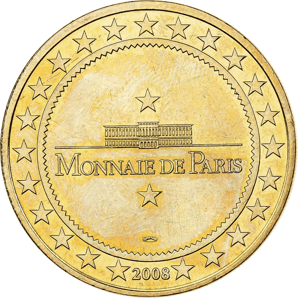França, Token, Rouen - Armada du siècle voilier, 2008, Cuproníquel Alumínio
