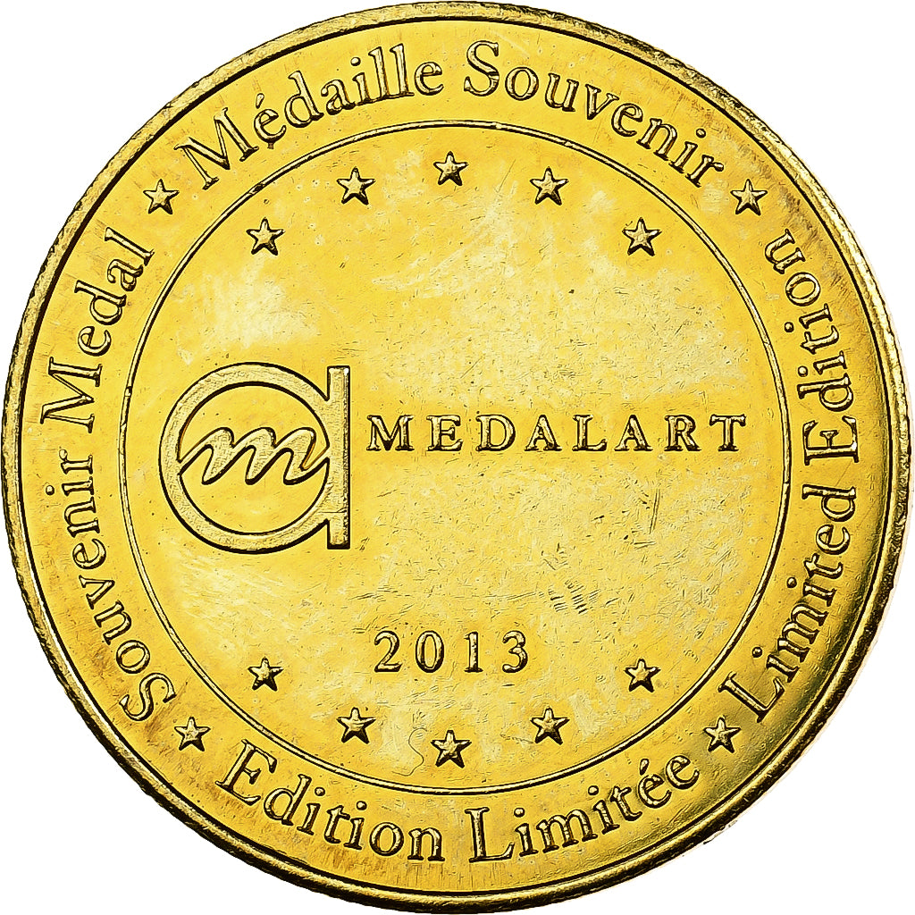France, Token, Rouen - Armada, 2013, Copper-nickel Aluminium, Médaille