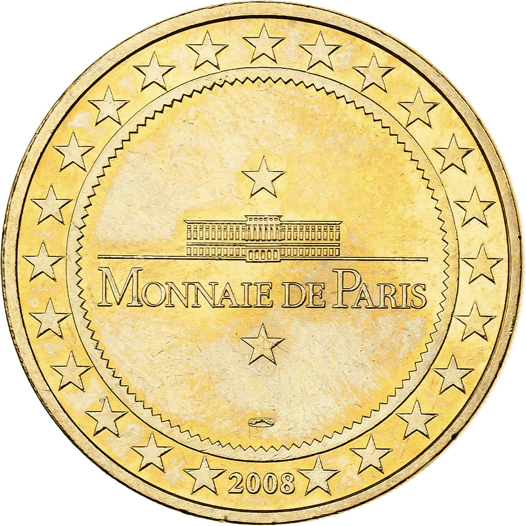 Francia, ficha, Rouen - Armada, 2008, Rame-nichel-alluminio, Monnaie de Paris