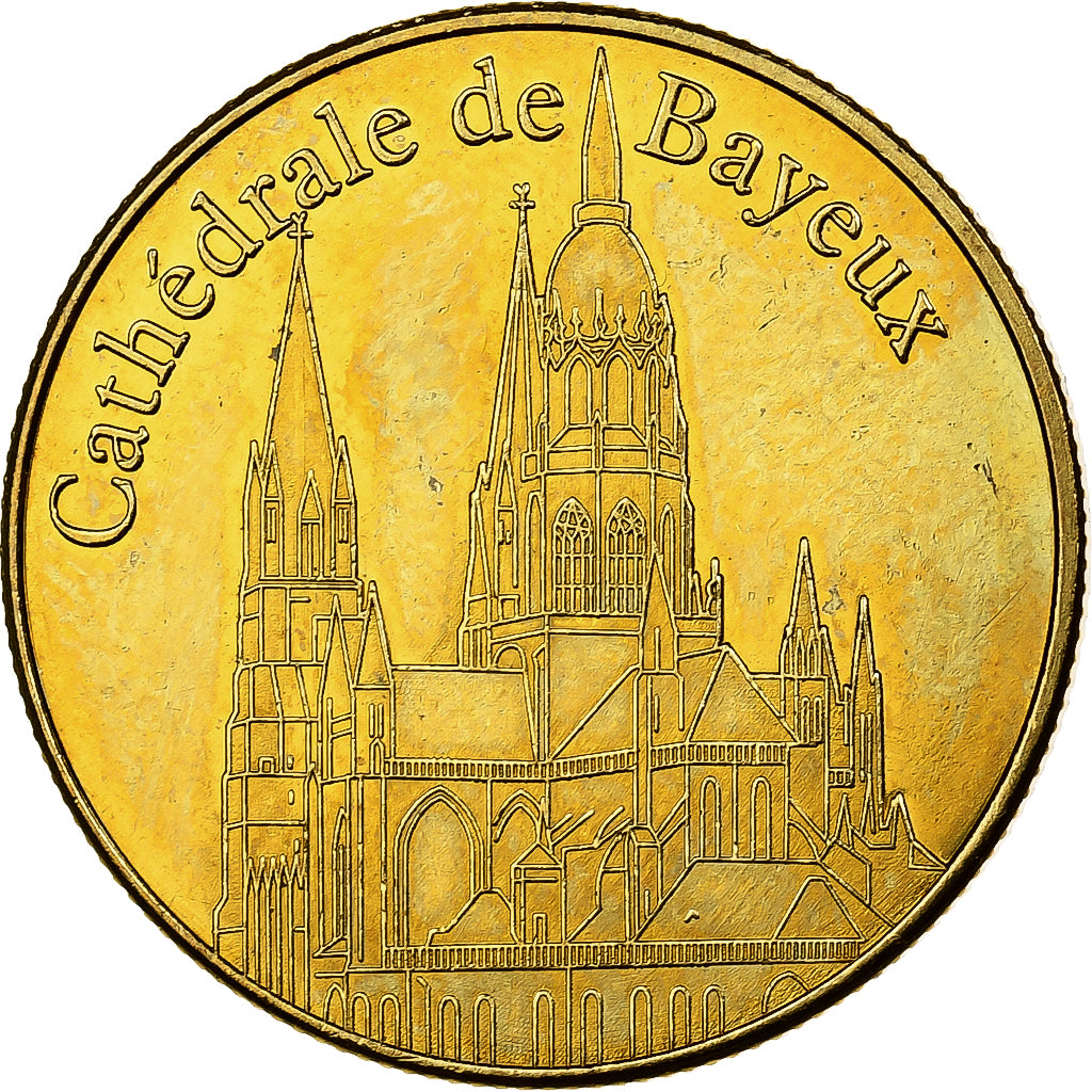 França, Token, 14/ Bayeux - Cathédrale Notre Dame, Cuproníquel Alumínio