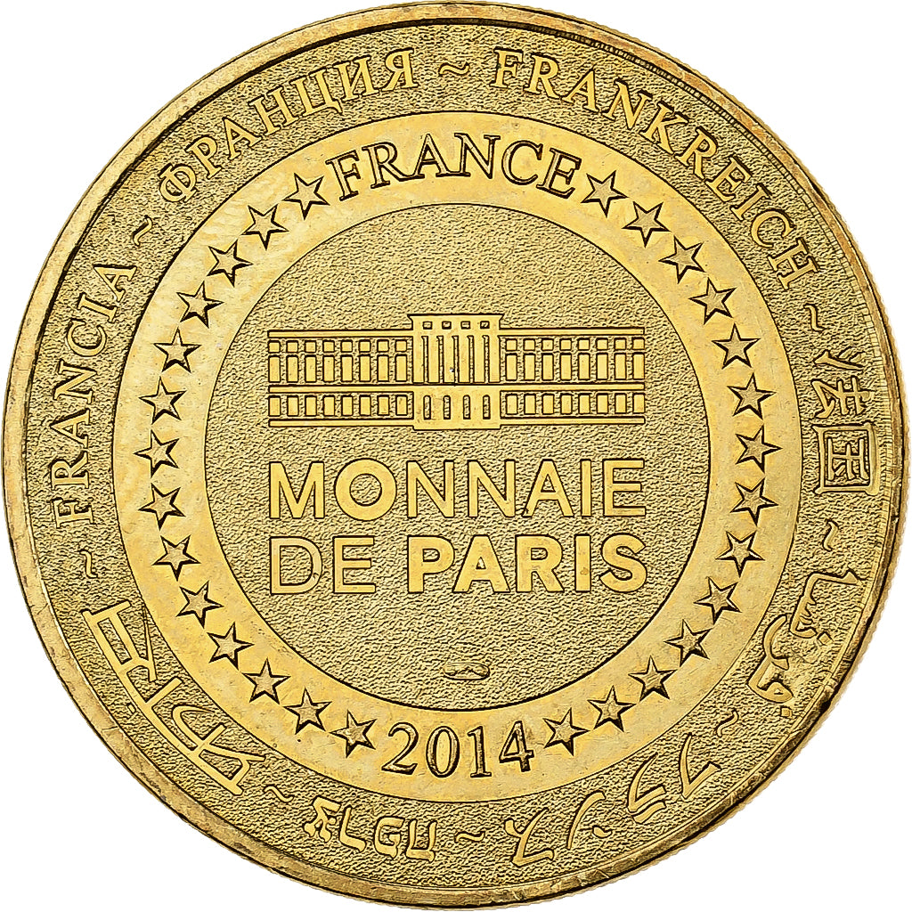 França, Token, 86/ Futuroscope - Le Solido, 2014, Cuproníquel Alumínio