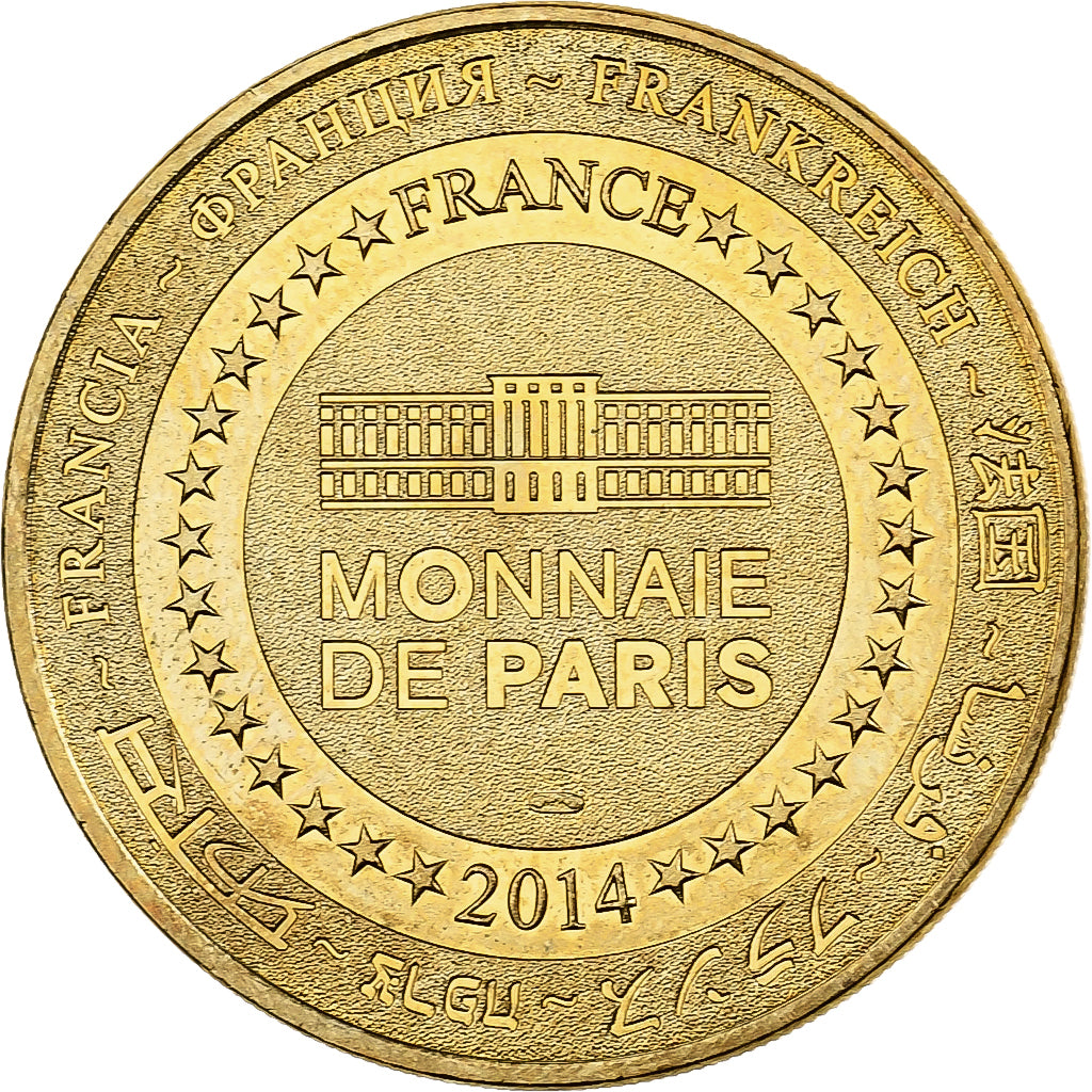 Frankrijk, Token, Jaunay-Clan  Futuroscope n°15, 2014, Copper-nickel Aluminium