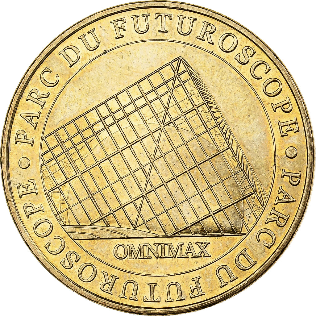 France, Token, Jaunay-Clan  Futuroscope n°3, 2007, Copper-nickel Aluminium