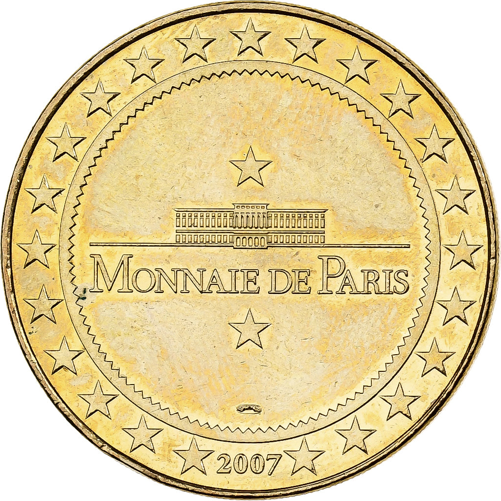 France, Token, Jaunay-Clan  Futuroscope n°3, 2007, Copper-nickel Aluminium