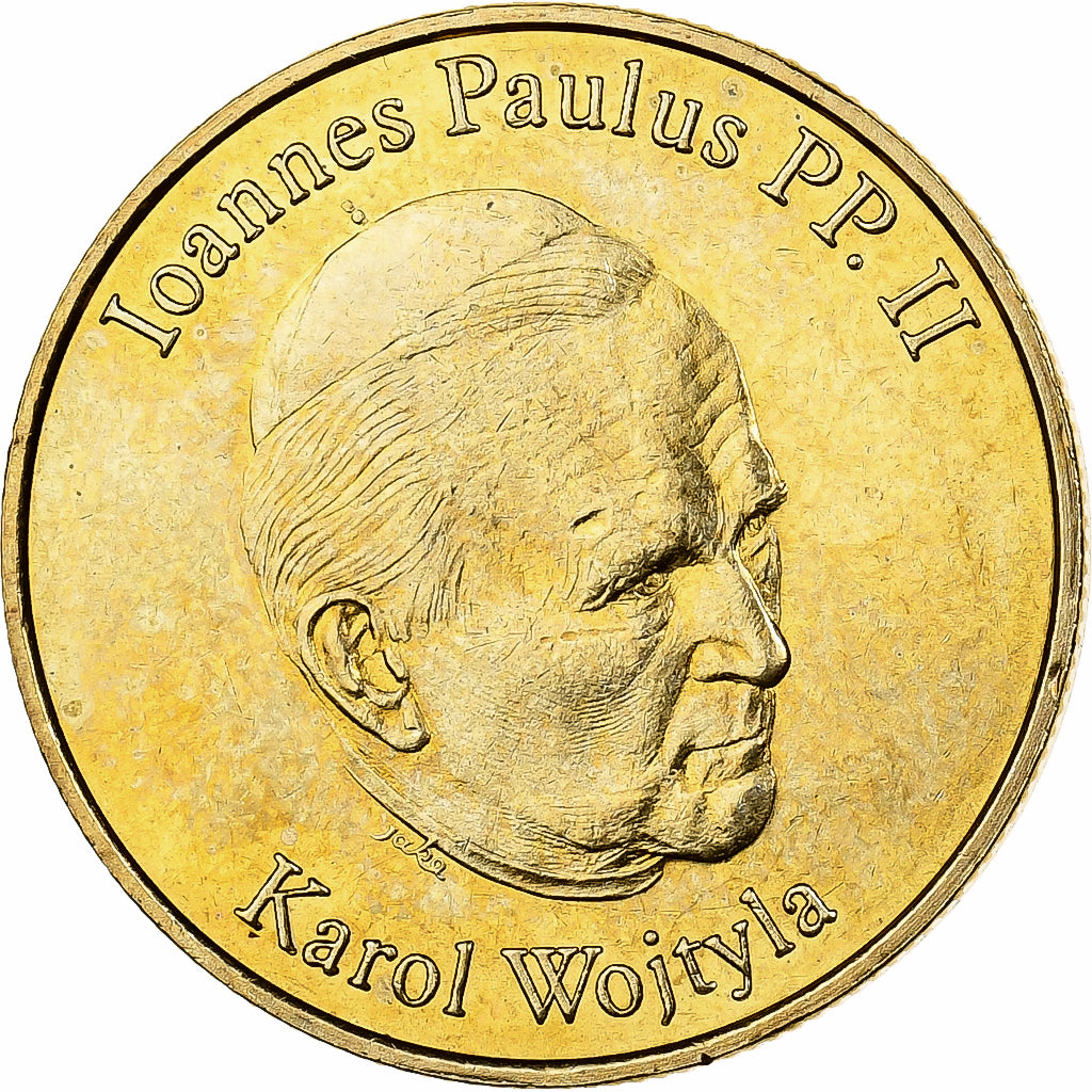 France, Token, Musée Grévin, Jean-Paul II, Copper-nickel Aluminium, AU(55-58)