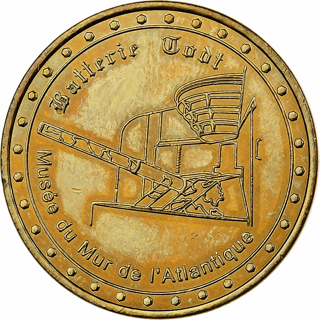 Frankreich, betaalpenning, Audinghen - Musée du mur de l'Atlantique n°1