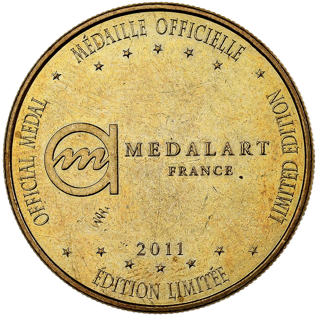 France, Token, Happy Birthday Normandy, 2011, Copper-nickel Aluminium, AU(55-58)