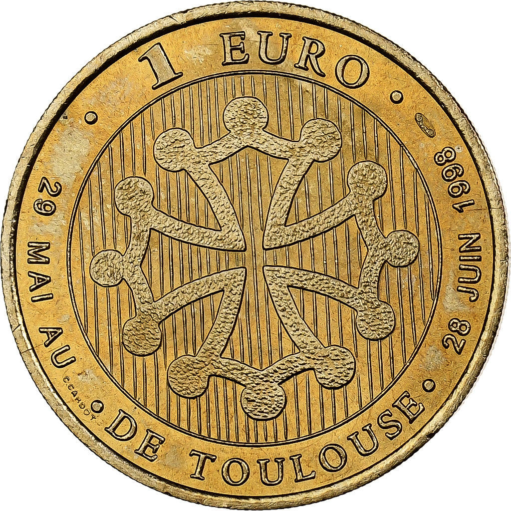 Francia, Euro, Toulouse - Le Capitole, 1998, Aluminio y cuproníquel, EBC