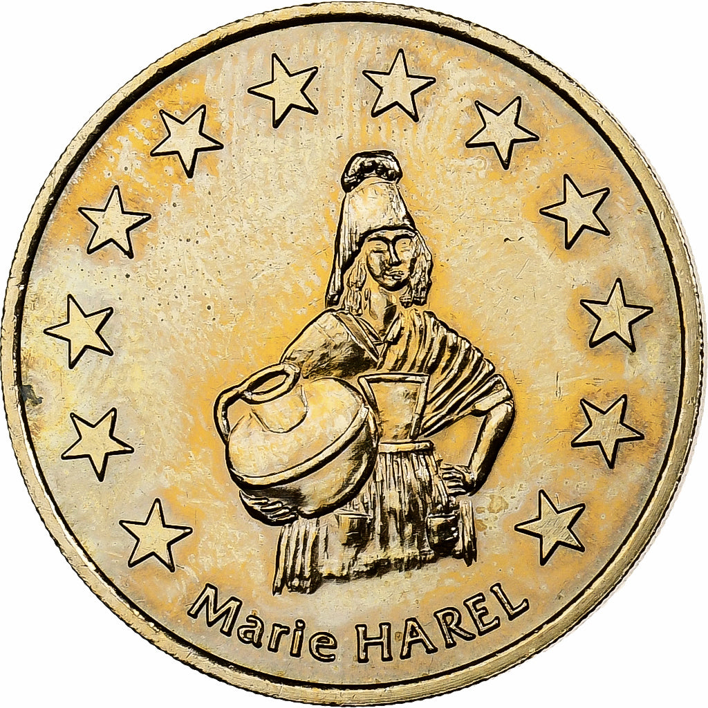 França, Euro, Vimoutiers, 1997, Cuproníquel Alumínio, AU(50-53)