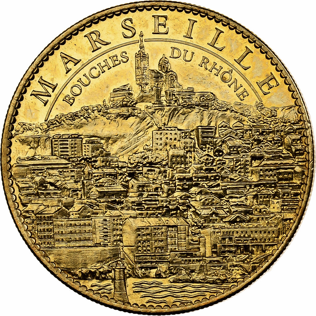France, Token, Marseille - ville, 2010, Copper-nickel Aluminium, Arthus