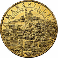 France, Token, Marseille - ville, 2010, Copper-nickel Aluminium, Arthus