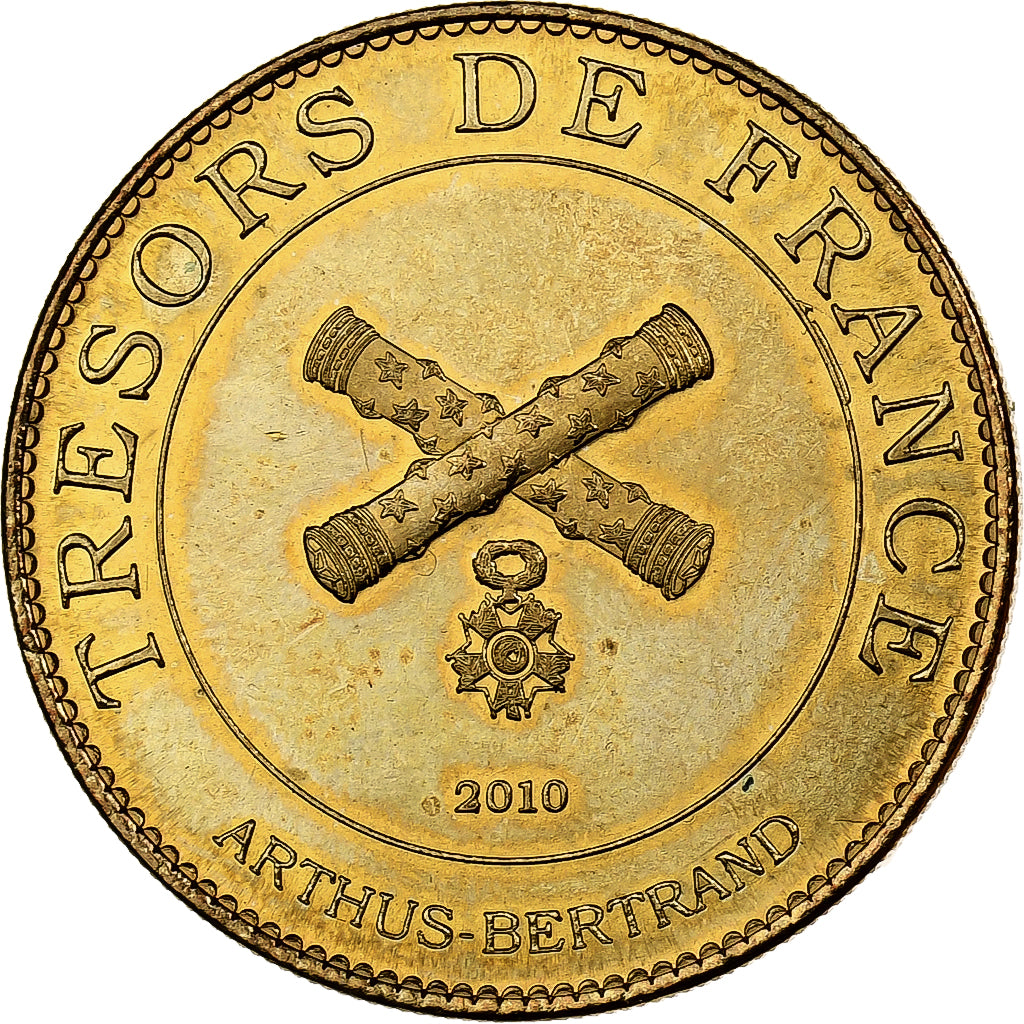 Francia, zeton, 27/ Fondation Claude Monet - Giverny, 2010, Aluminio y