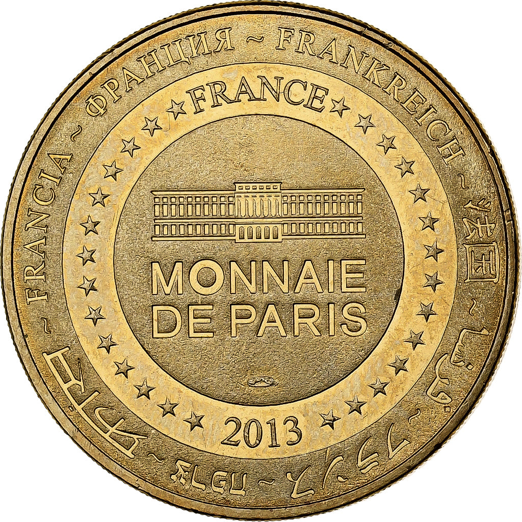 Francia, ficha, Le Puy du Fou, 2013, Rame-nichel-alluminio, Monnaie de Paris