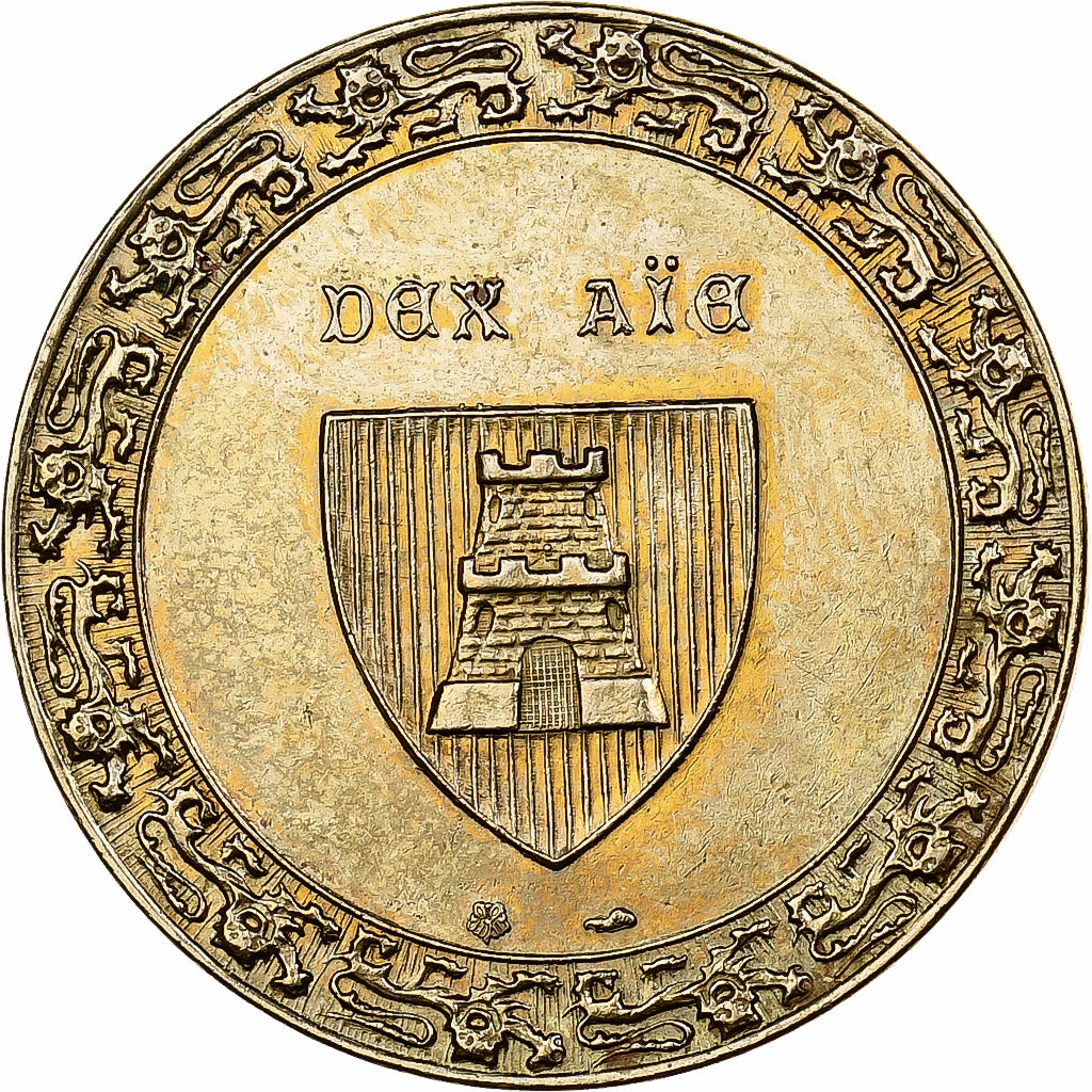 France, Token, Ville de Caen, Bronze, AU(55-58)