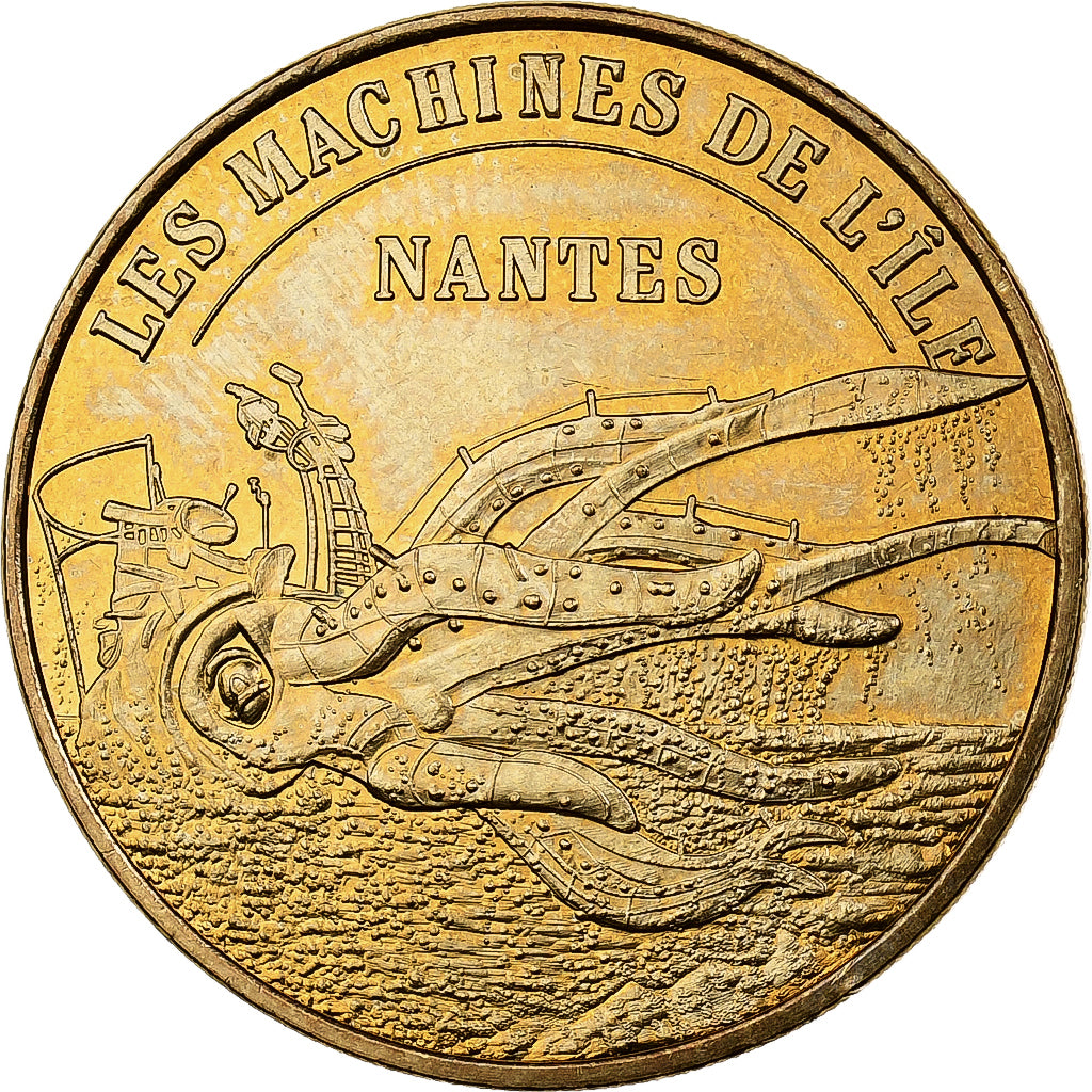 France, Token, Nantes -  Les machines de l'ile n°2, 2010, Copper-nickel