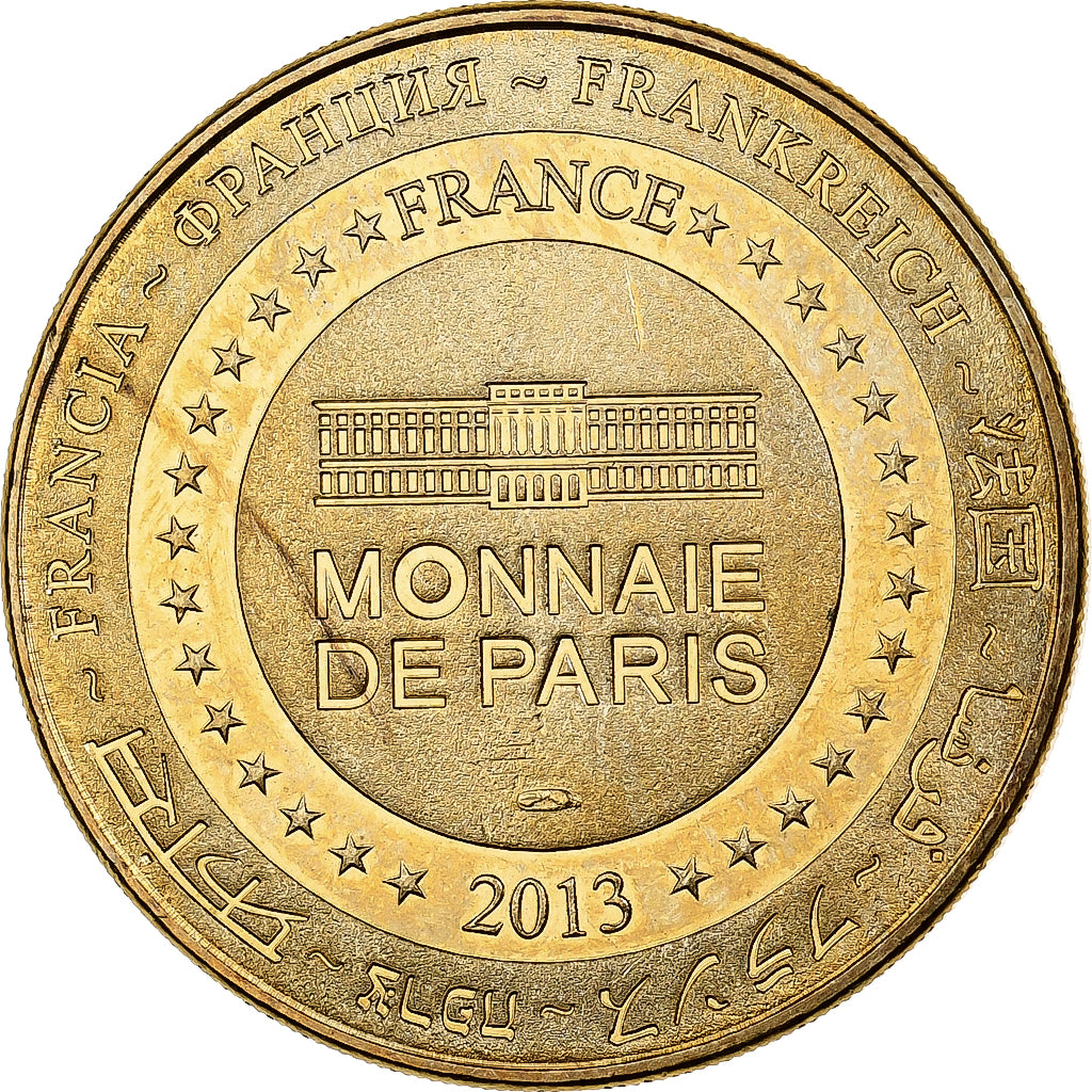 Francia, ficha, Les Epesses - Puy du Fou n° 6, 2013, Rame-nichel-alluminio