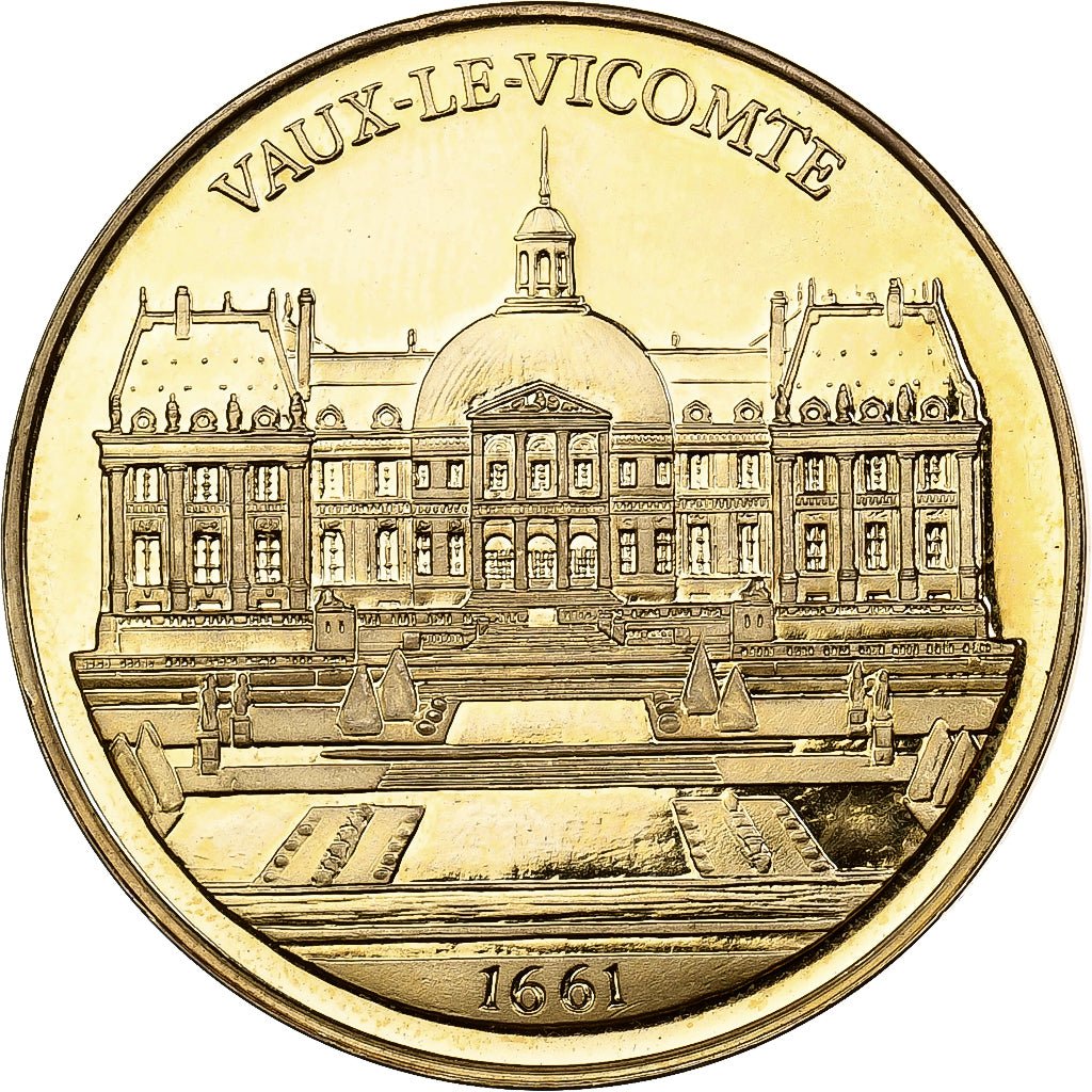 France, Jeton, Château de Vaux-le-Vicomte, Cupro-nickel Aluminium, SUP