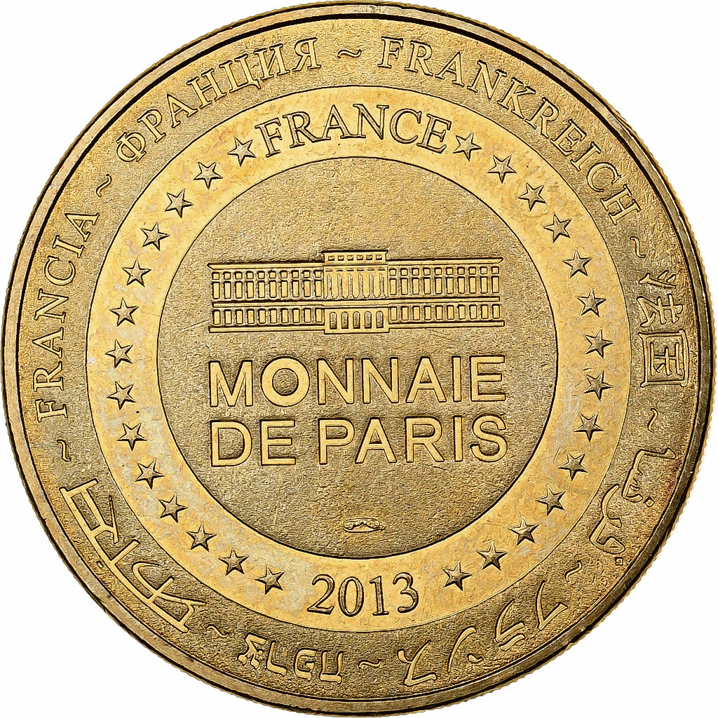 Francia, ficha, Le Puy du Fou, 2013, Rame-nichel-alluminio, Monnaie de Paris