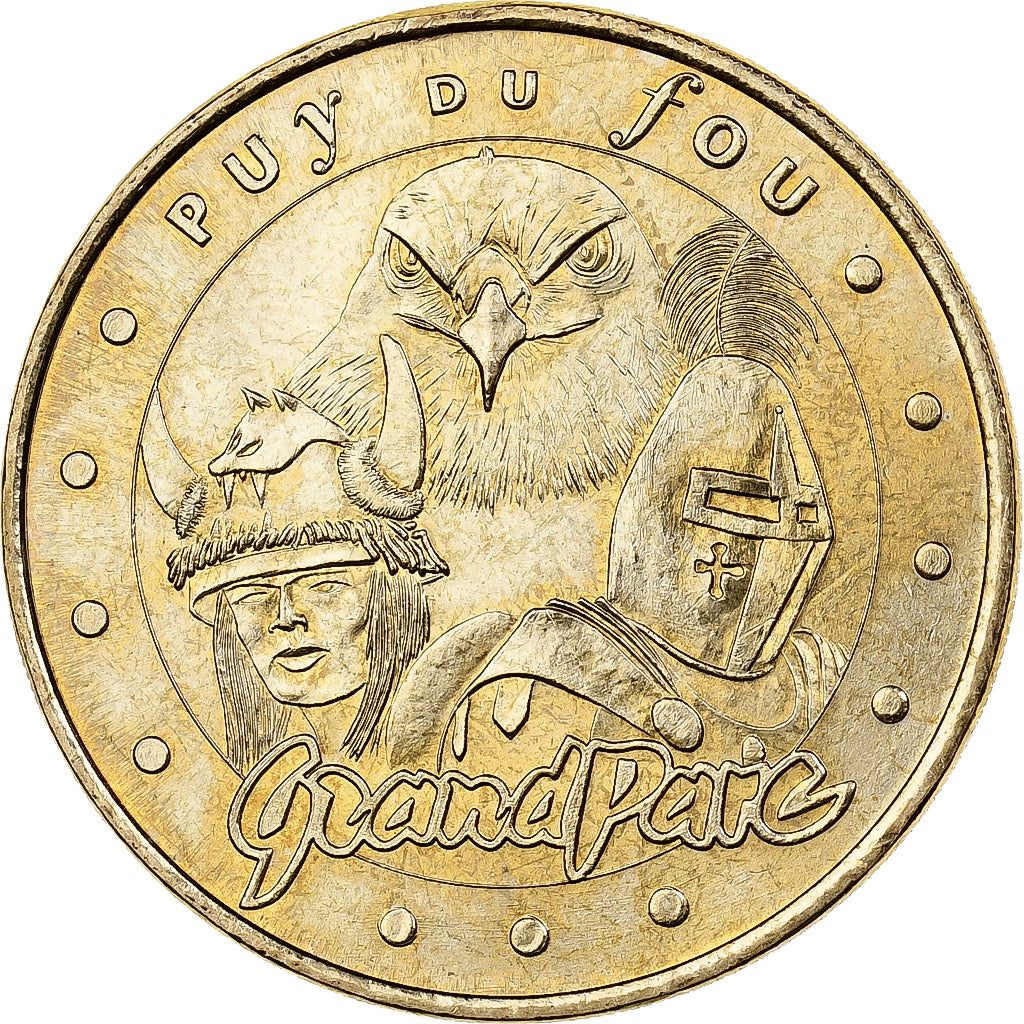 Frankreich, betaalpenning, Les Epesses - Puy du Fou n° 1, 2001, Copper-nickel