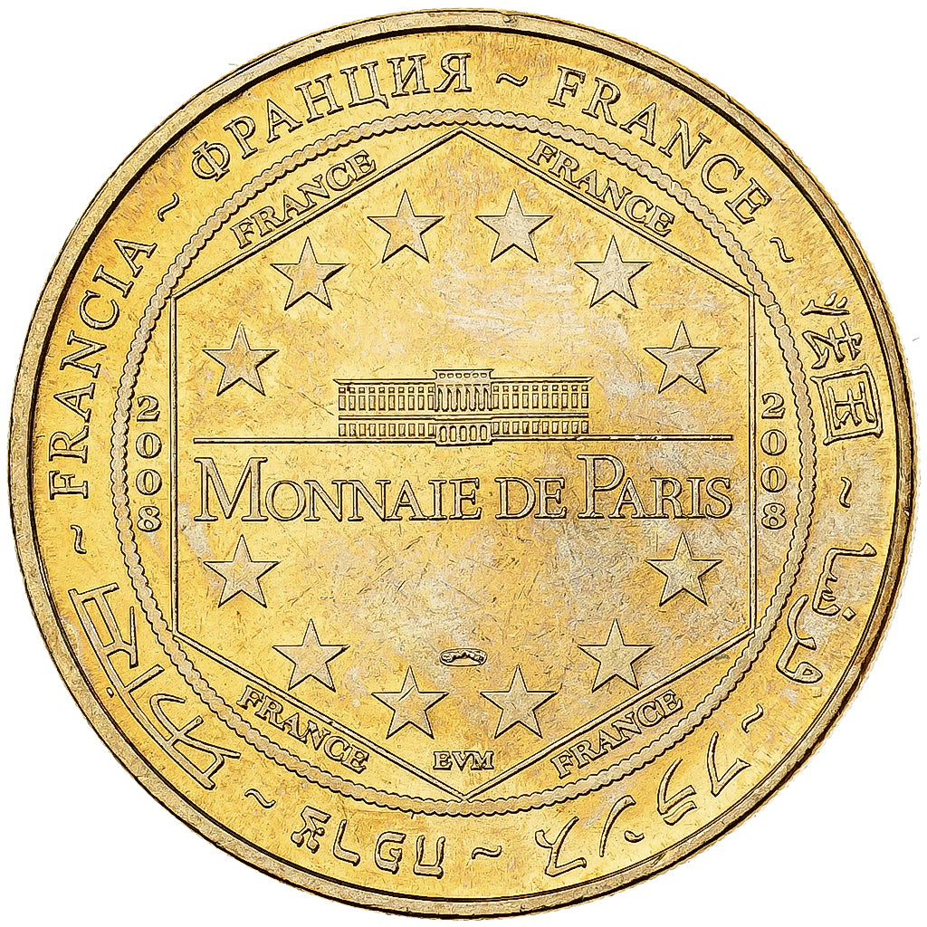 França, Token, Puy du Fou, Stadium Gallo-Romain, 2008, Cuproníquel Alumínio