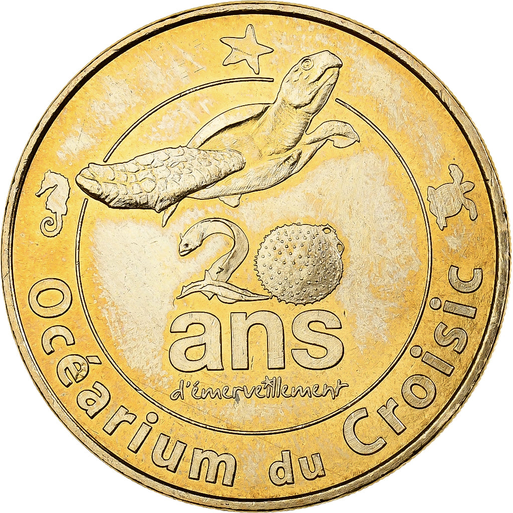 Francja, Token, Le Croisic -  Océarium n°3, 2012, Miedzionikiel Aluminium