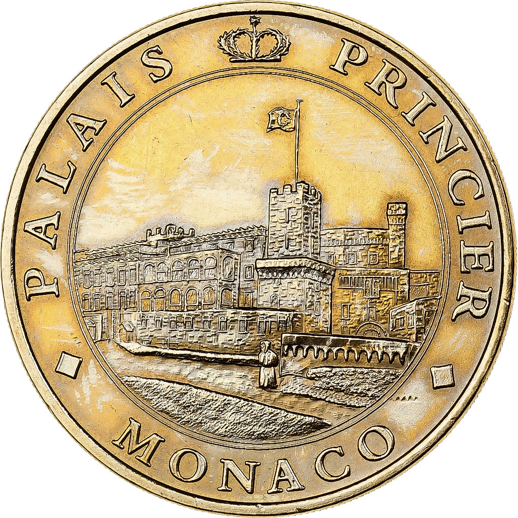 Monaco, betaalpenning, Monaco - Palais Princier, 2004, Copper-nickel Aluminium