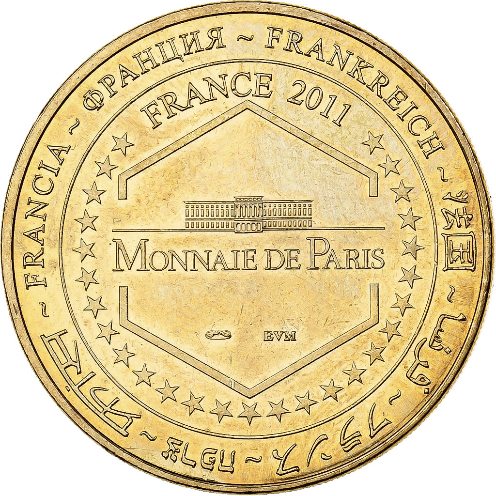 France, Jeton, Disneyland n°28 - Lightyear Cars 2, 2011, Cupro-nickel