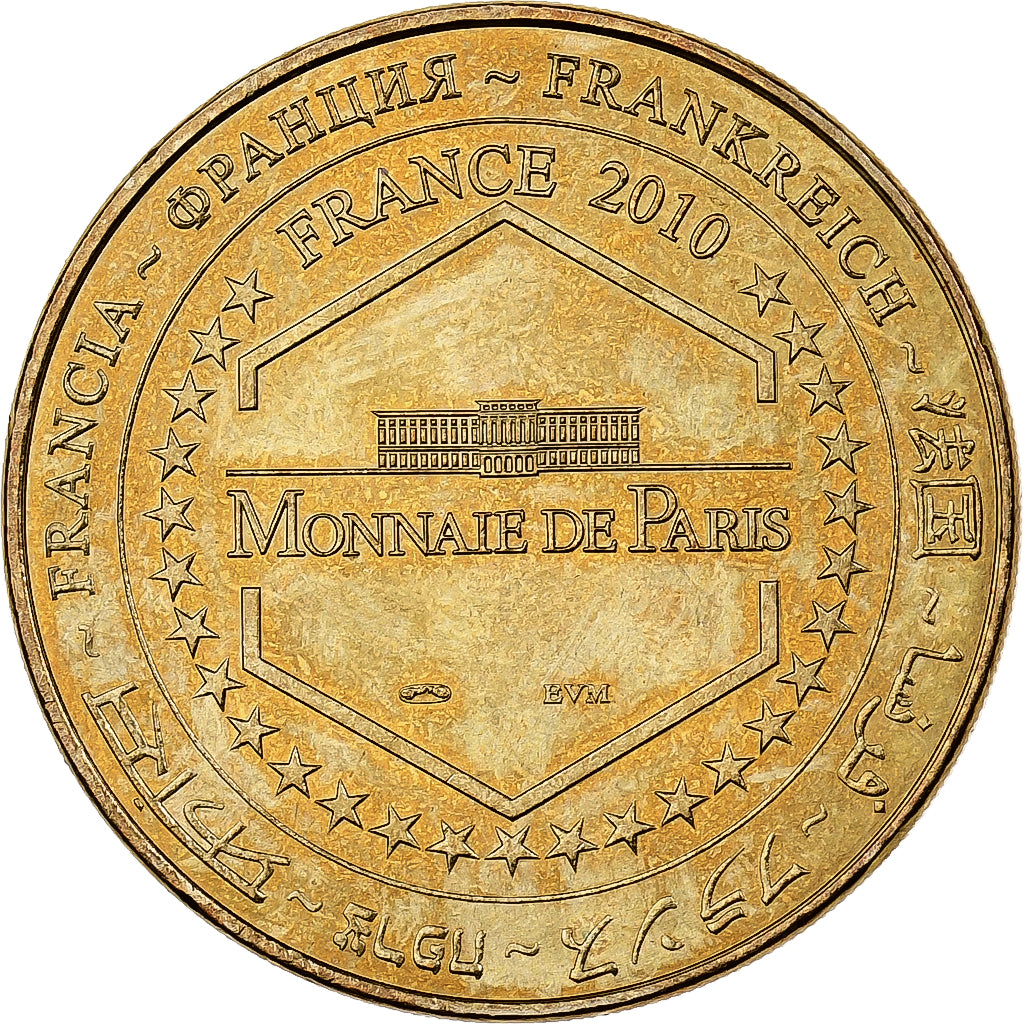 Francja, Token, Paris - La Tour Eiffel, 2010, Miedzionikiel Aluminium, MDP