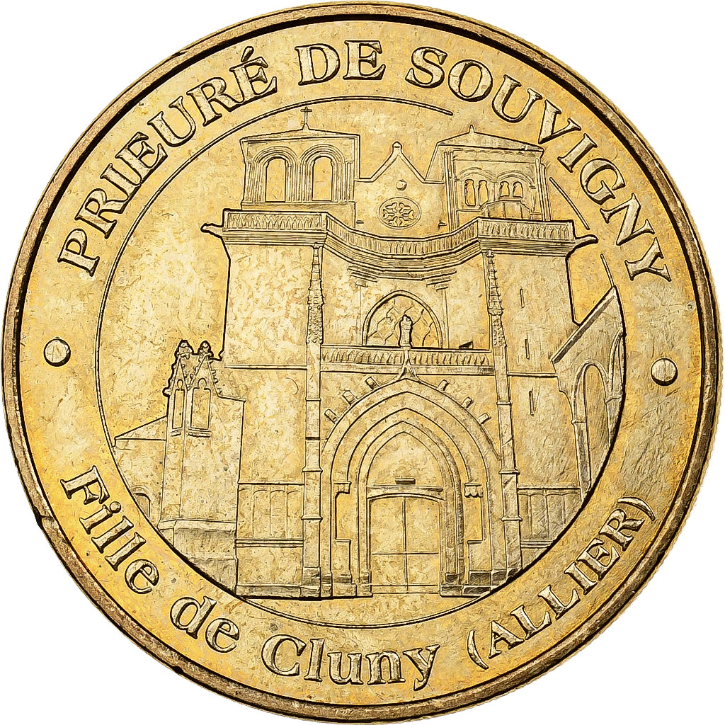 Frankreich, betaalpenning, 03/ Prieuré de Souvigny, 2009, Copper-nickel
